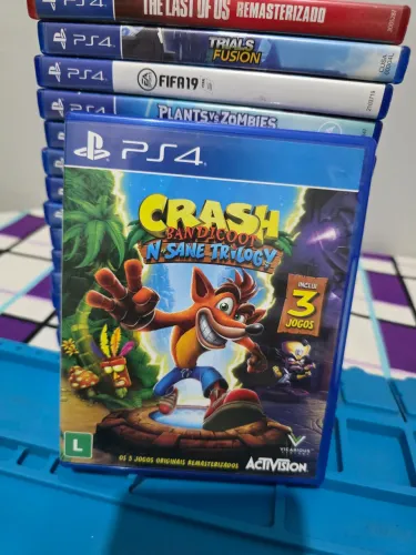 Crash Bandicoot N. Sane Trilogy Ps4 Seminovo