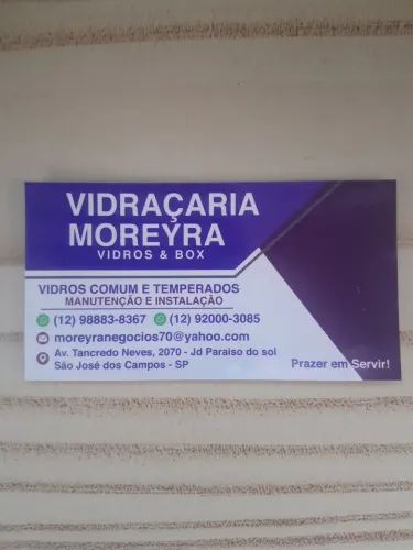 Vidraceiro, vidros e mão de obra