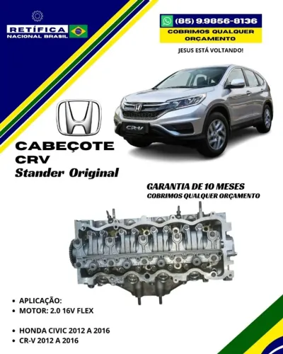 Promoção de Cabeçote CRV