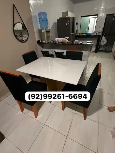mesa de jantar 4 lugares
