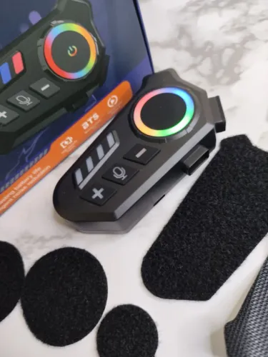 Intercomunicador Bluetooth para Capacete Fechado - À prova D'água