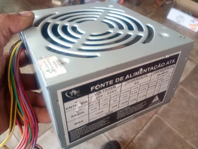 fonte de alimentação atx 500w