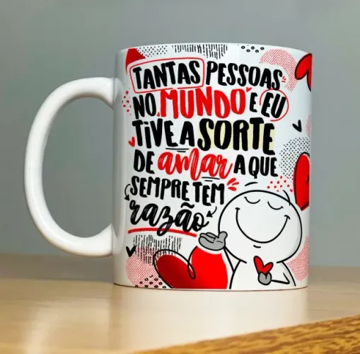 Caneca para o dia dos namorados