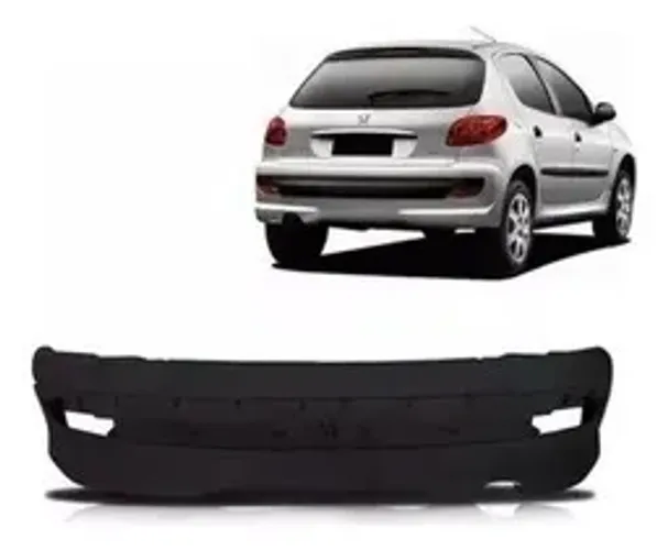 Para Choque Traseiro Peugeot 207 Hatch 2009 2015