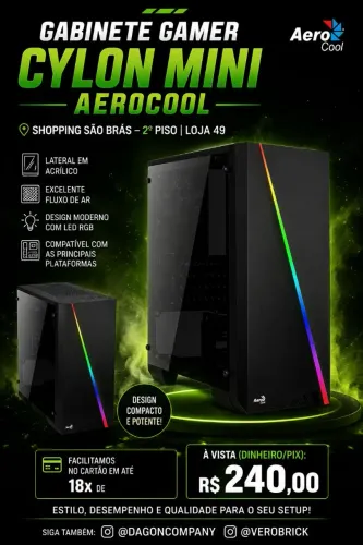 Gabinetes Gamers Variados 