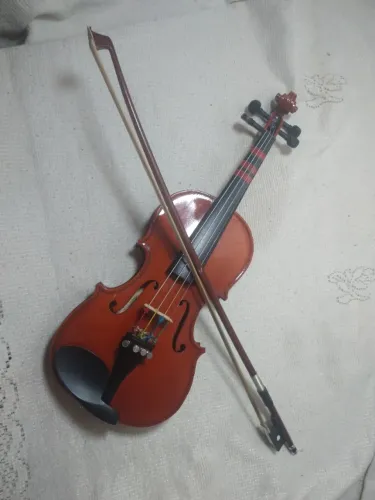 Violino Michael Vnm10 1/4 Acústico Clássico Com Arco (Usado)