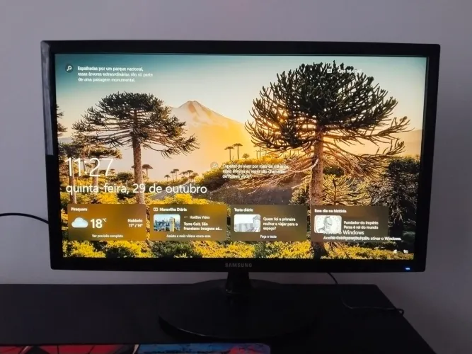 ? Monitor Gamer Samsung 24? Full HD - Impecável, na Caixa!
