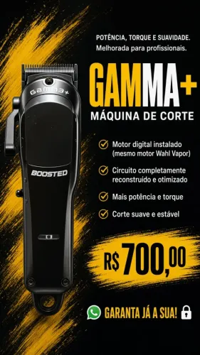 Maquina Gamma Seminova Melhorada | Motor Digital + Bateria Upgrade | R$ 700