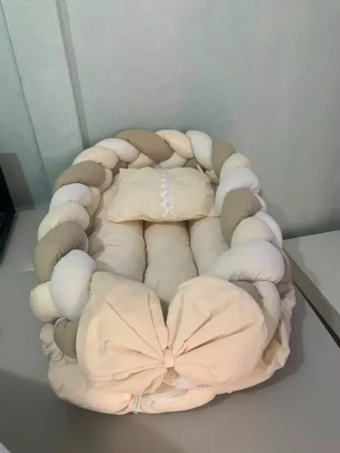 Ninho para Bebê- Acompanha travesseiro e Mosqueteiro R$80