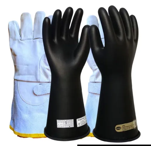 Luva Alta Tensão Classe 00 500v 5kv Eletricista C/ Luva Cobertura<br>R$ 234,81<br>Shopee<br>(20)