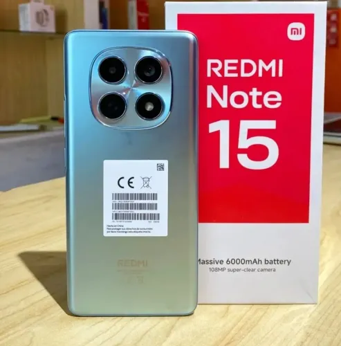 Celular Xiaomi Note 15 4G 512GB 8GB Green - Modelos Novos Lacrados Loja Física **