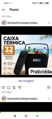 Caixa térmica 32 LT