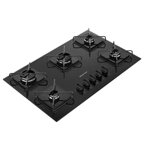 Cooktop Brastemp 5 Bocas BDD75BE - NOVO, NF e Garantia