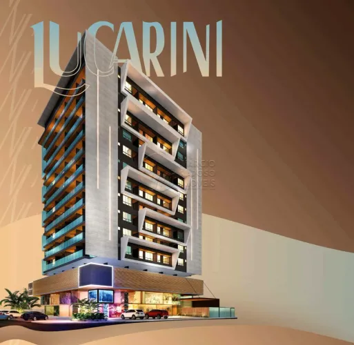 Apartamento Quarto e Sala com Vista Mar e Varanda à venda no Edf. Lucarini