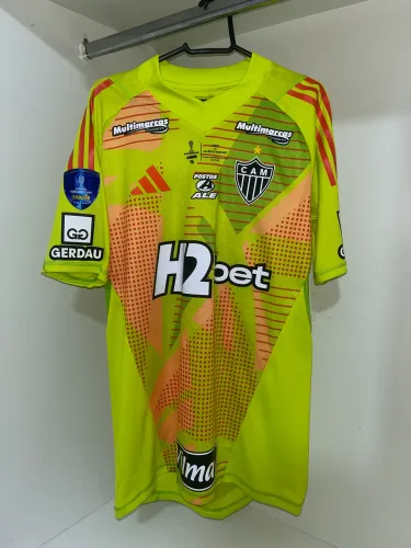 Camisa de goleiro do Galo oficial de jogo Final Sula 24/25