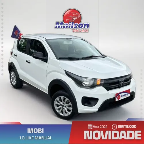 Fiat Mobi Like 1.0 Fire Flex 5P. 2022