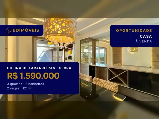 Colina de Laranjeiras: Casa duplex 3 quartos com piscina e área de lazer