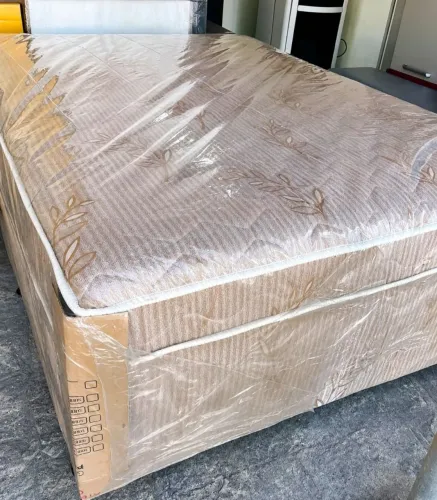 Cama box Casal - Espuma 16cm + Frete grátis 