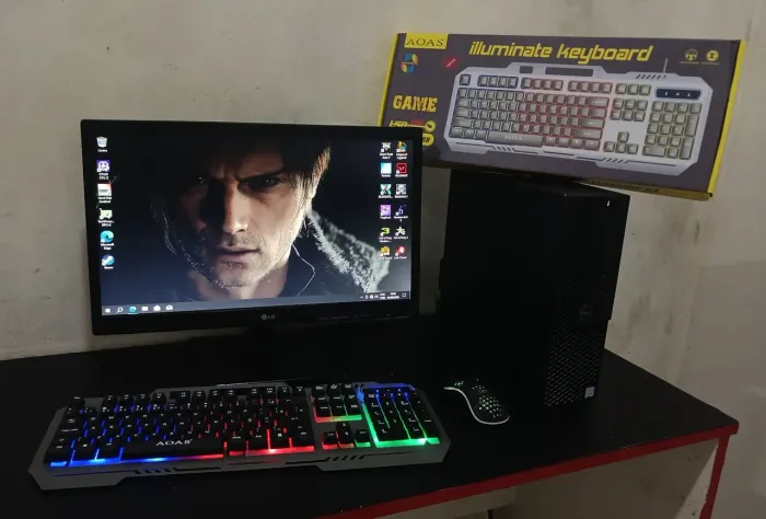 PC Gamer DELL i5 DDR4 de SÉTIMA GERAÇÃO COMPLETO COM TUDO - ENTREGO (Aceito Cartão)