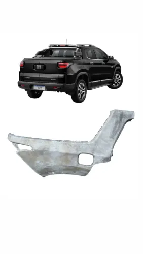 Retalho lateral traseiro direito Fiat toro 2016-2024