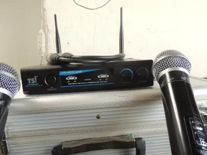 Microfone s/fio TSI - Mod: UD 800
