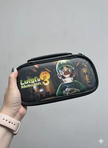 Case deluxe Nintendo Switch Lite Mansão do Luigi