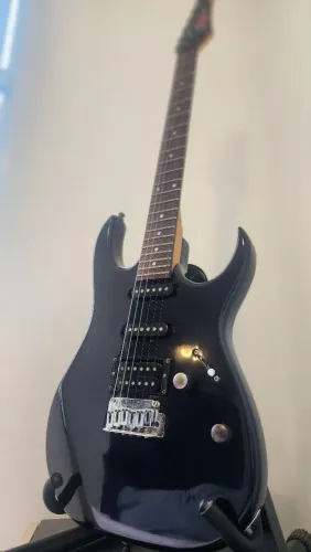 Guitarra IBANEZ - EX Series Made in Korea anos 90 com pedestal e bag