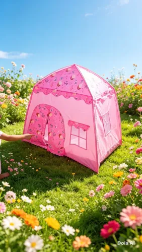 Barraca Infantil Tenda Cabana Castelo Princesa Presente Para Meninas