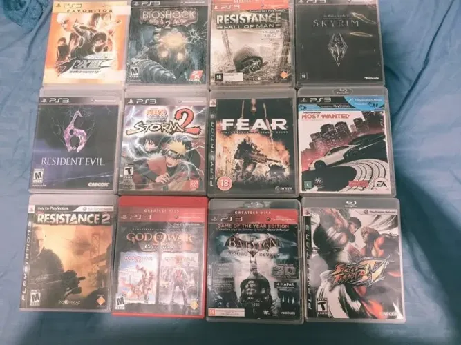 29 JOGOS DE PS3 APENAS LOTE TODO