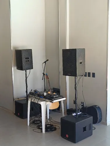 Sonorização para eventos em geral 