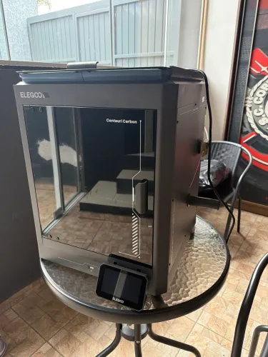 Elegoo centauri carbon. Semi nova. Impressora 3D