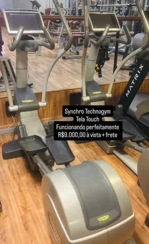 Synchro Technogym tela touch