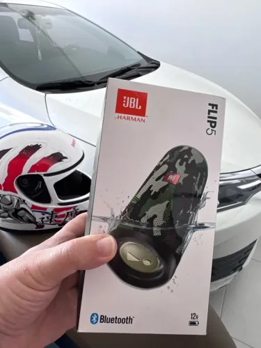 JBL FLIP 5, alto-falante Bluetooth portatil a prova d'água, Squad