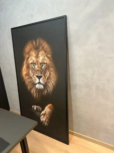 Quadro tela Leão - 175 x 100