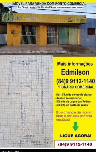 IMÓVEL PARA VENDA COM PONTO COMERCIAL