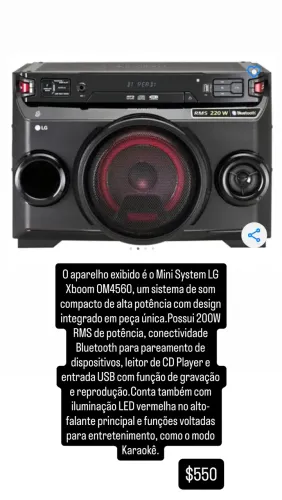 Mini System LG