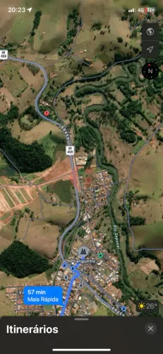 Sítio com área de 18.000 m² - Área privilegiada à beira da Rodovia MG-459 e fundos para Es