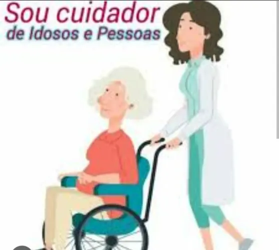 Cuidadora de idosos e pessoas