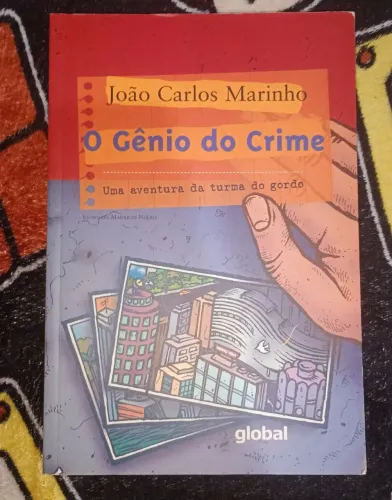 Livro "O Gênio do Crime" de João Carlos Marinho