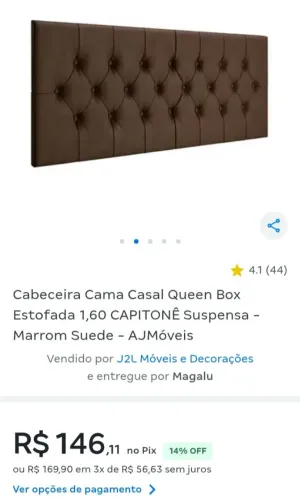 Cabecera de cama queen