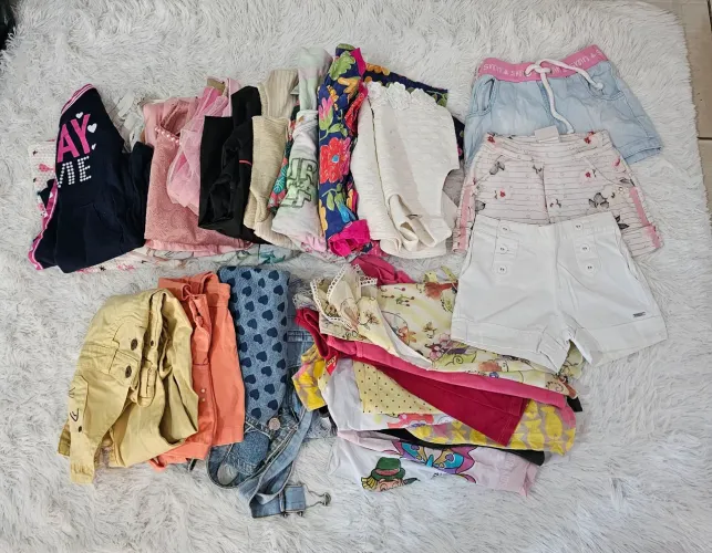 Lote Roupa Menina 4 Anos (28 Peças)