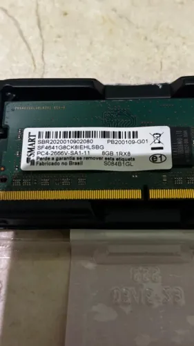 Memória Ram 8gb Smart Modular Ddr4 2666mhz Sodimm - MUITO BARATO!