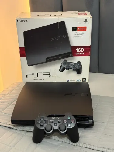 PS3 HEN 500GB + Controle - IMPECÁVEL