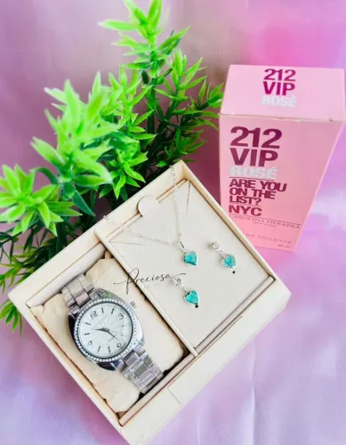 KIT PRATA FEMININO