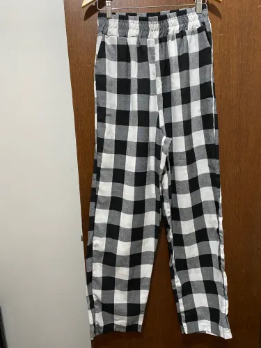 Calça xadrez - G