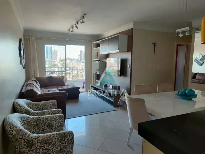 Apartamento com 3 dormitórios à venda, 78 m² por R$ 590.000,00 - Vila Pires - Santo André/