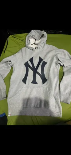 Moletom cinza Ny tamanho M barato pra vender hoje