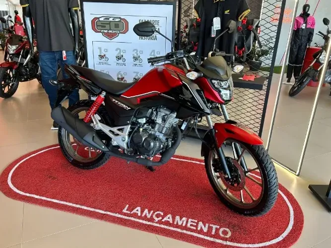 Honda CG 160 Titan 50 Anos Edição Especial 0KM | IPVA + Emplacamento Grátis