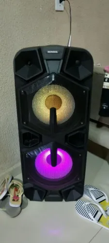 Caixa de Som 1500W - Amplificada Mondial