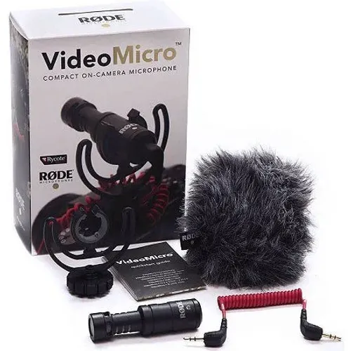 MICROFONE para câmera Rode Video micro 